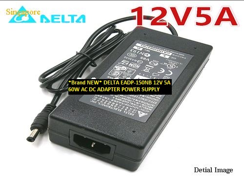 *Brand NEW* DELTA 12V 5A EADP-150NB 60W AC DC ADAPTER POWER SUPPLY - Click Image to Close